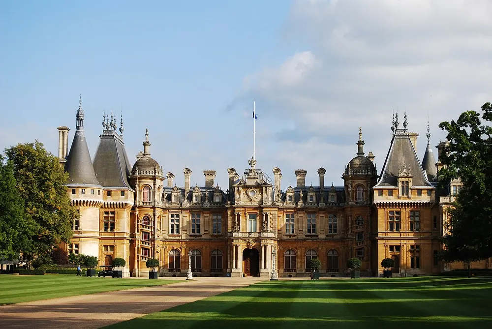 Waddesdon Manor, the local landmark of HP18