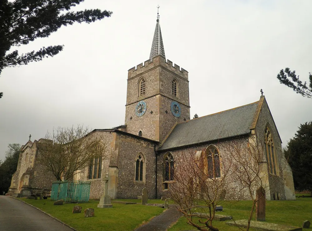 St Mary's Church, Chesham, the local landmark of HP5