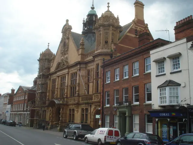 Hereford Town Hall, the local landmark of HR1
