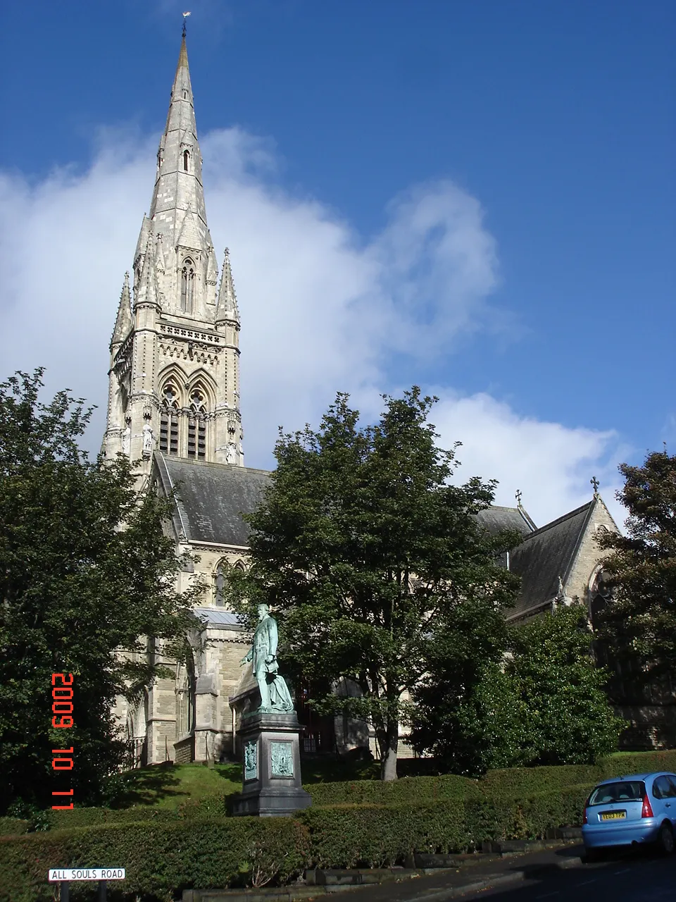 All Souls' Church, Halifax, the local landmark of HX3