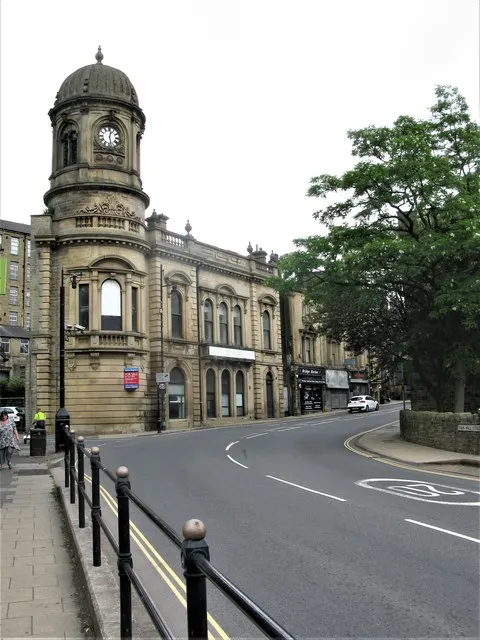 Sowerby Bridge Town Hall, the local landmark of HX6