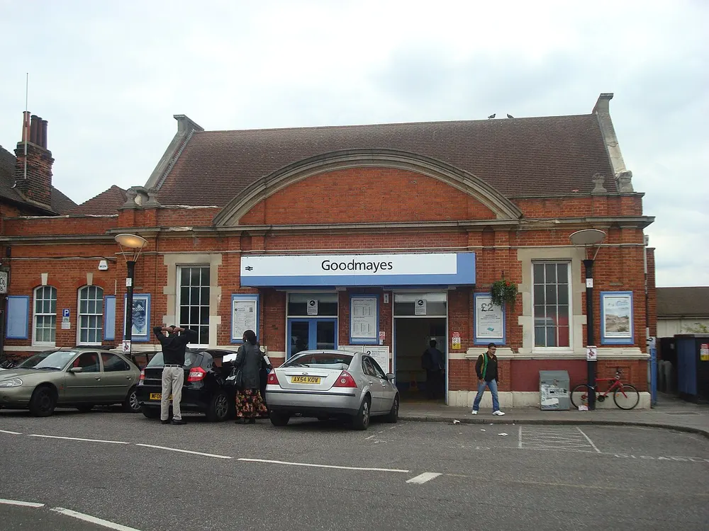 Goodmayes railway station, the local landmark of IG3