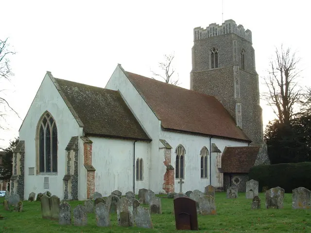 All Saints' Church, Brandeston, the local landmark of IP13