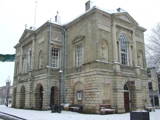 Market Cross, Bury St Edmunds, the local landmark of IP33