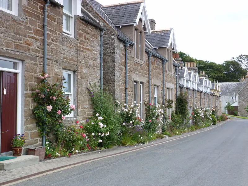 Dunbeath, the local landmark of KW6