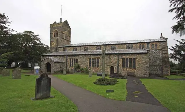 St Martin's Church, Bowness-on-Windermere, the local landmark of LA23