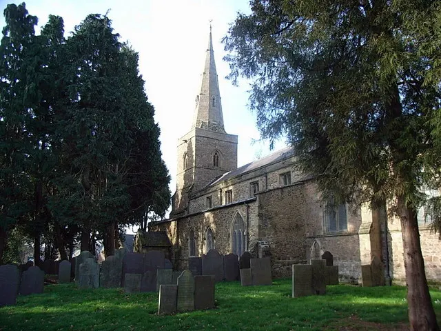 All Saints' Church, Blaby, the local landmark of LE8