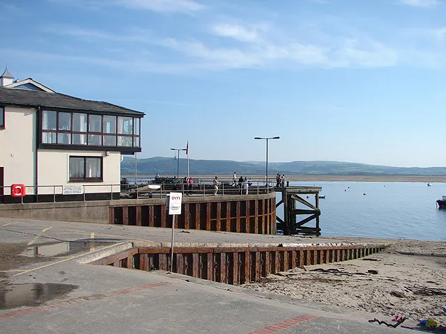Aberdovey Lifeboat Station, the local landmark of LL35