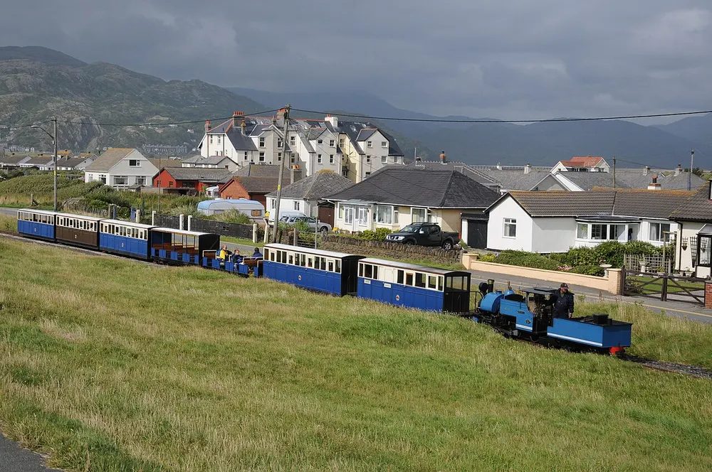 Fairbourne Railway, the local landmark of LL38