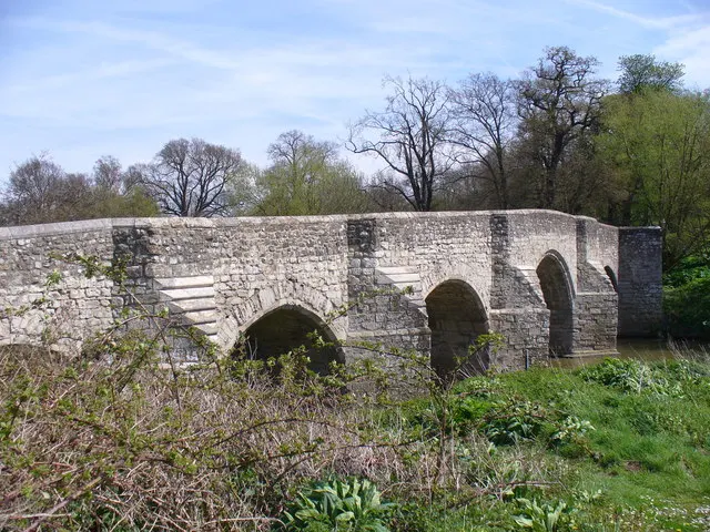 Teston Bridge, the local landmark of ME18