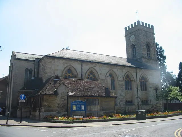 St Mary & St Giles Church, Stony Stratford, the local landmark of MK11