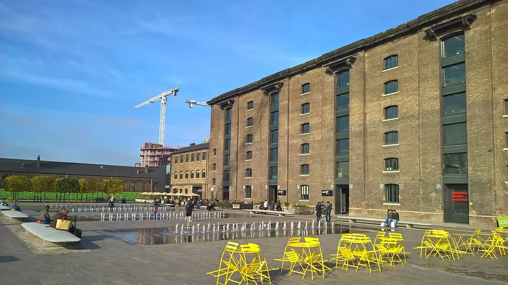 Granary Square, the local landmark of N1C