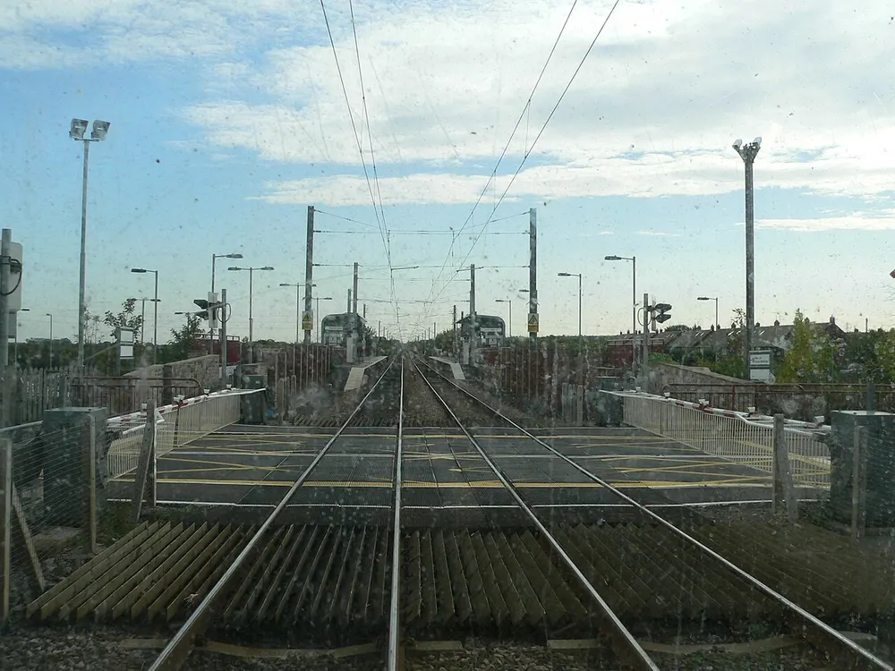 East Boldon Metro station, the local landmark of NE36