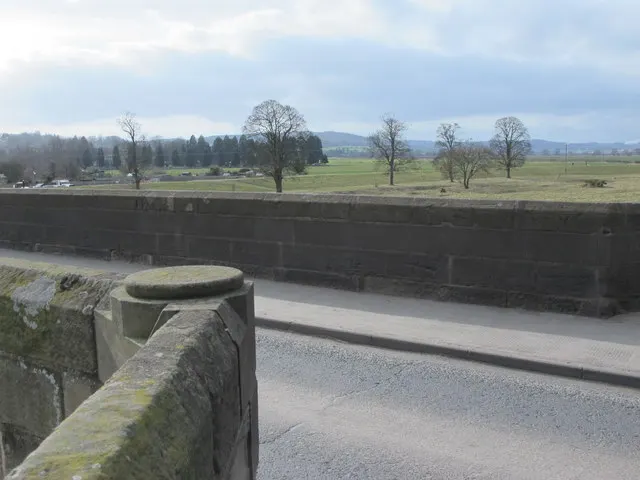 Corbridge Bridge, the local landmark of NE45