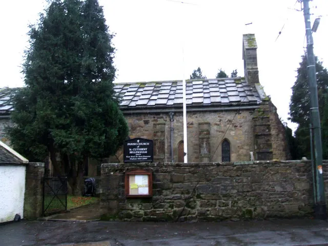 Church of St Cuthbert, Bellingham, the local landmark of NE48