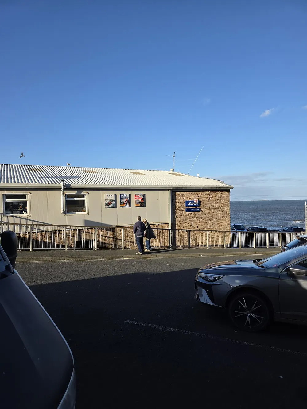 Seahouses Lifeboat Station, the local landmark of NE68