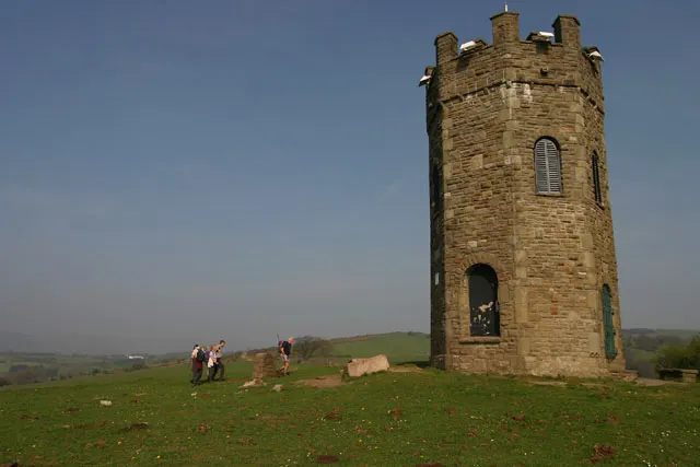 Folly Tower, Pontypool, the local landmark of NP4