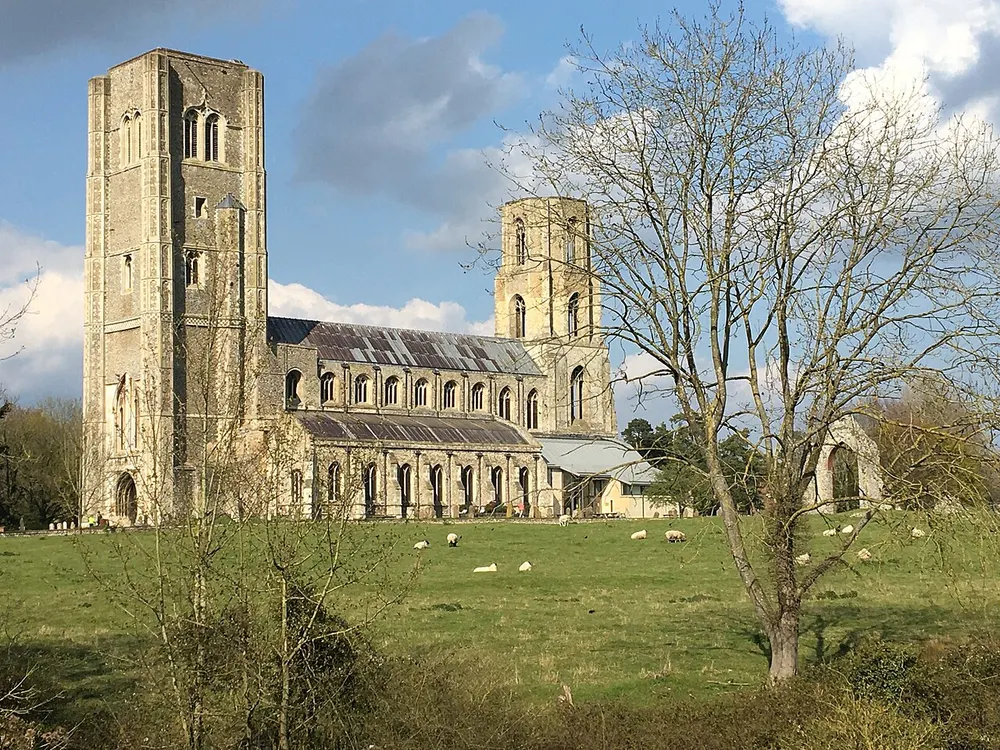 Wymondham Abbey, the local landmark of NR18