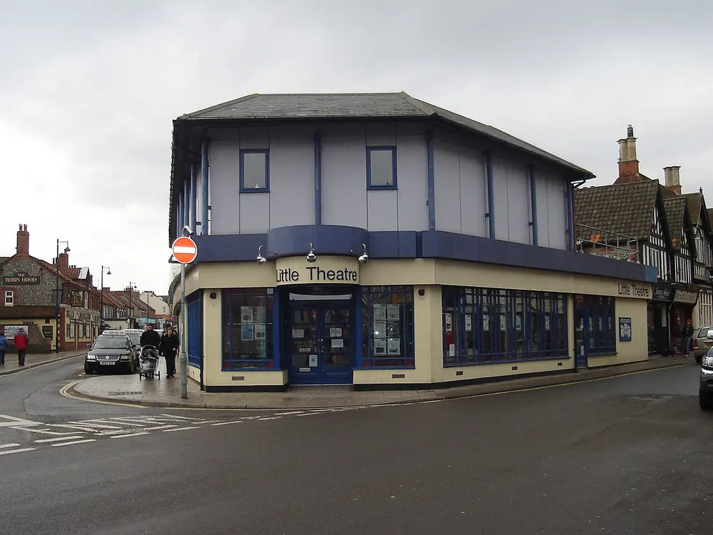 Sheringham Little Theatre, the local landmark of NR26