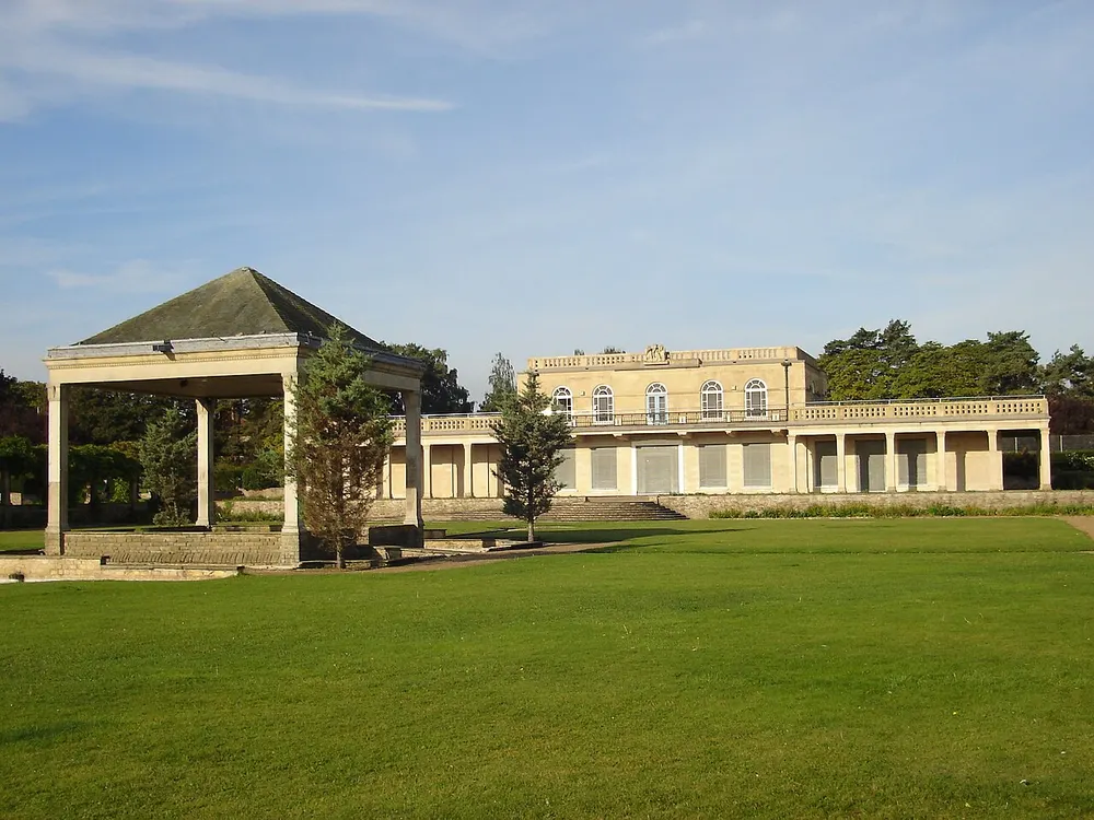 Waterloo Park, Norwich, the local landmark of NR3