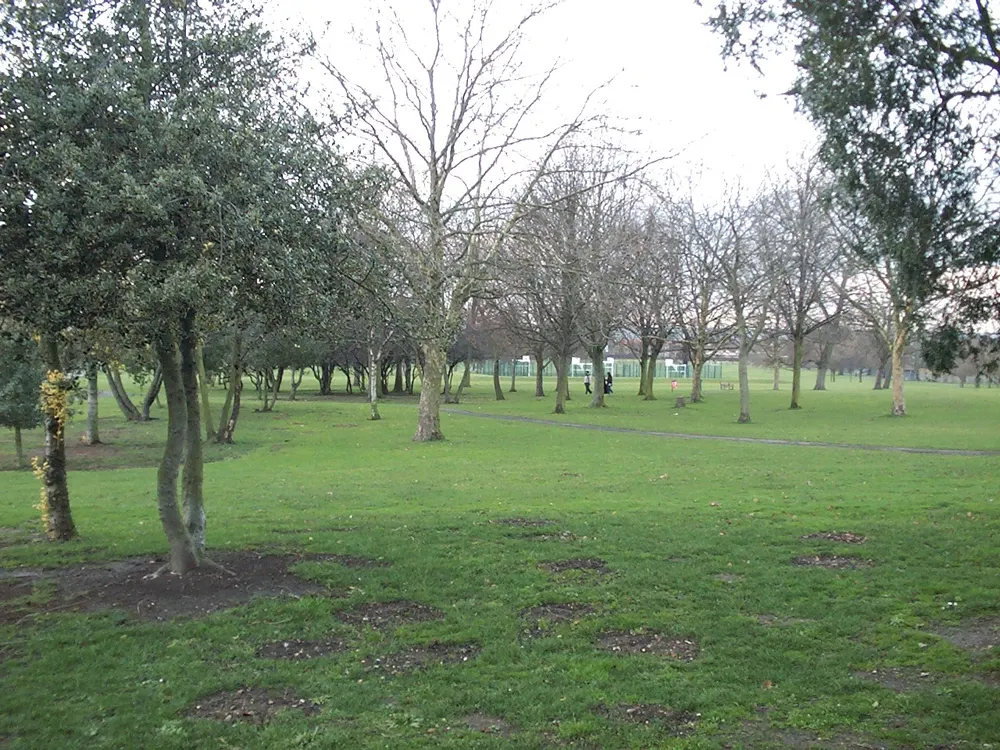 Roe Green Park, the local landmark of NW9