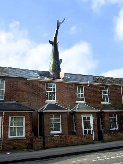 Headington Shark, the local landmark of OX3