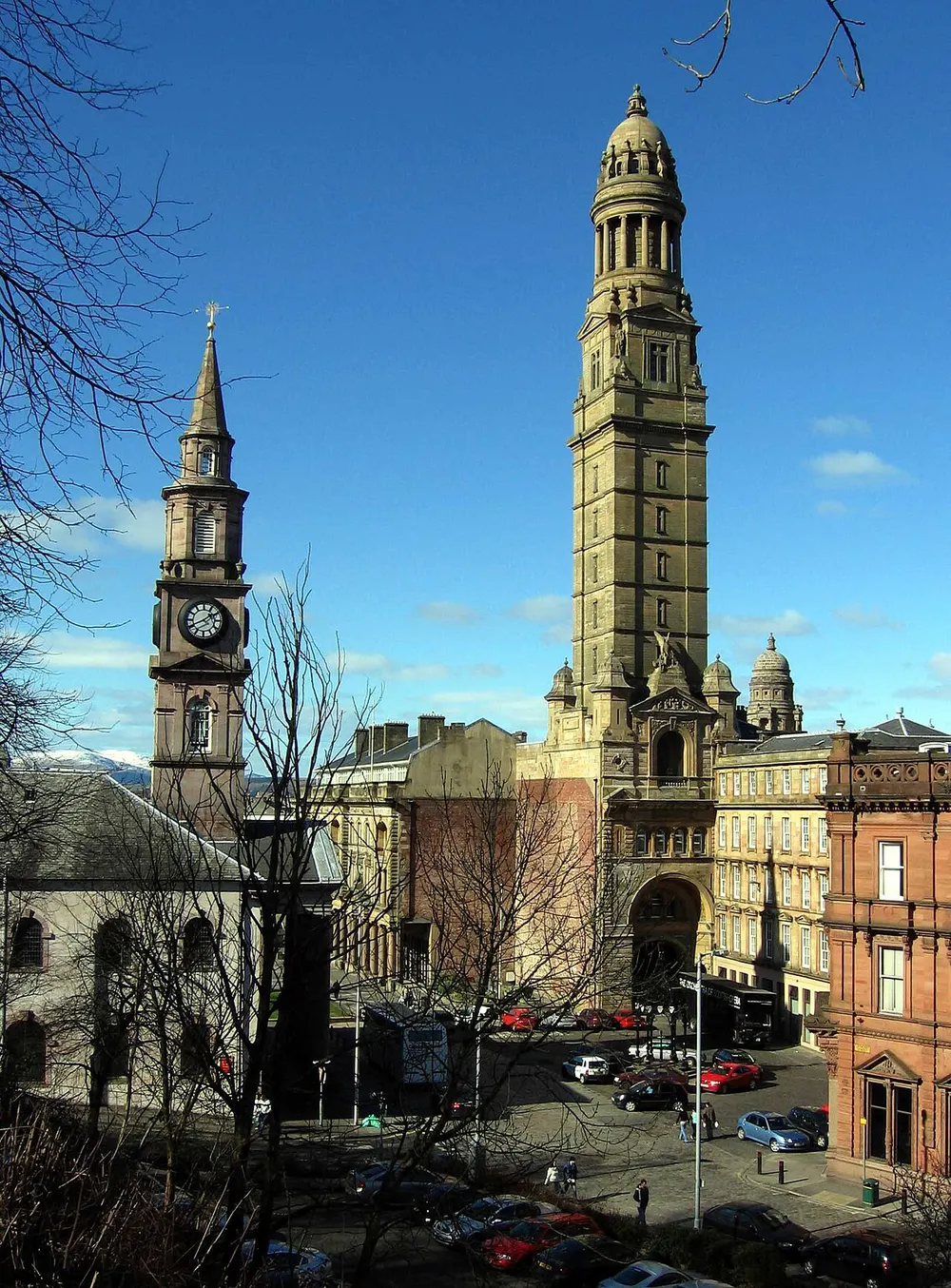 Greenock Municipal Buildings, the local landmark of PA15