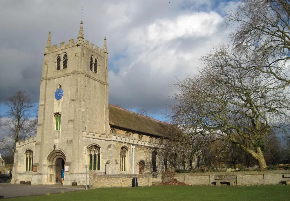 Church of St Thomas à Becket, Ramsey, the local landmark of PE26