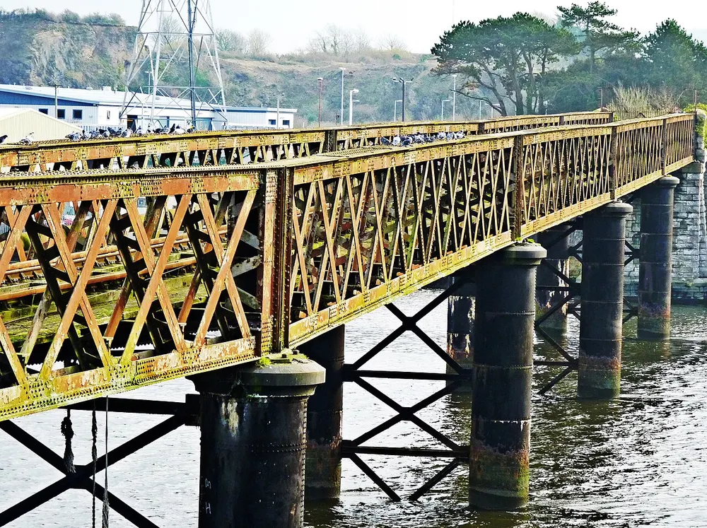 Laira Bridge, the local landmark of PL9