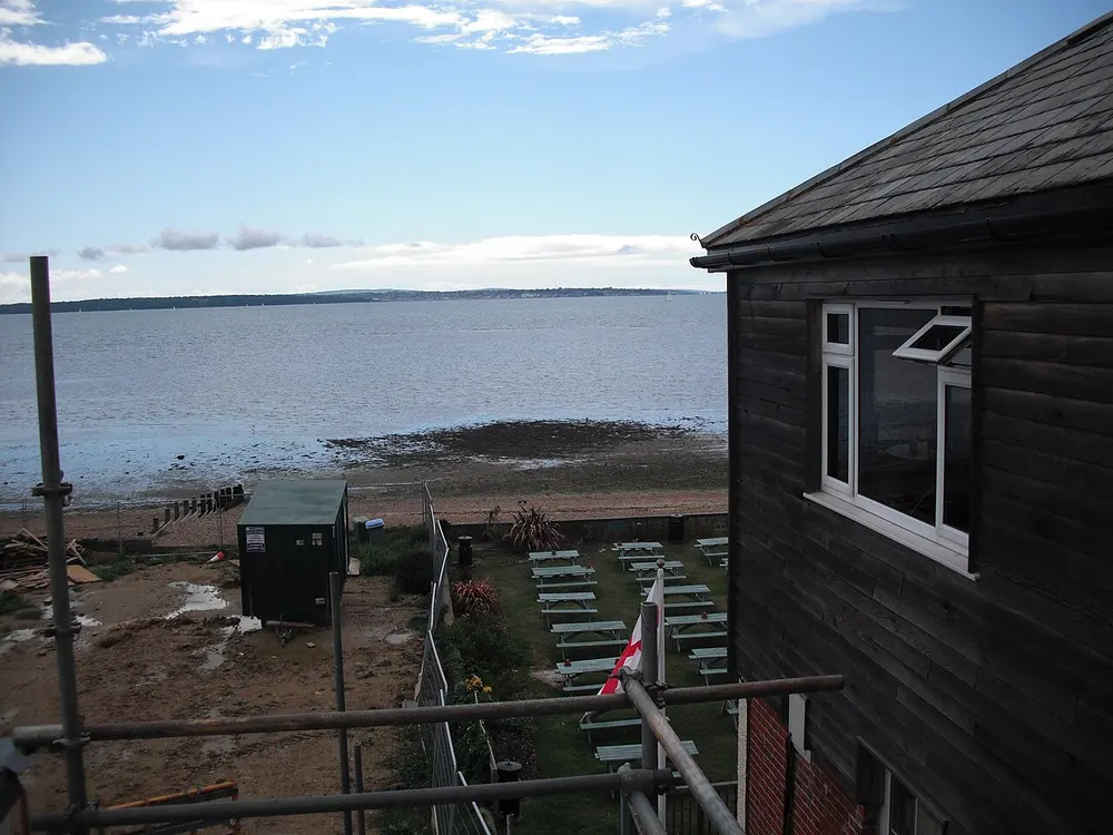 Hill Head, the local landmark of PO14