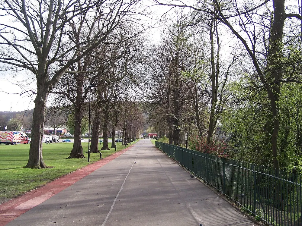 Hillsborough Park, the local landmark of S6