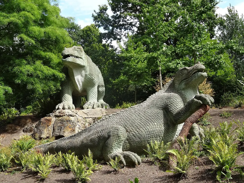 Crystal Palace Dinosaurs, the local landmark of SE20