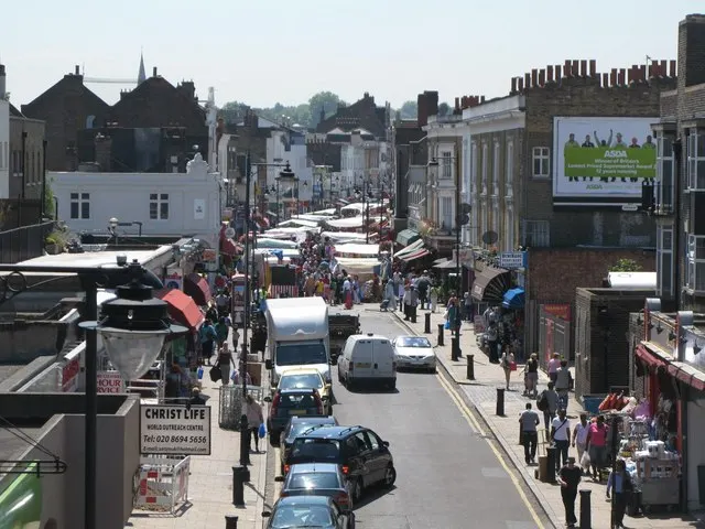 Deptford High Street, the local landmark of SE8