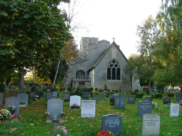 Church of St Peter, Arlesey, the local landmark of SG15